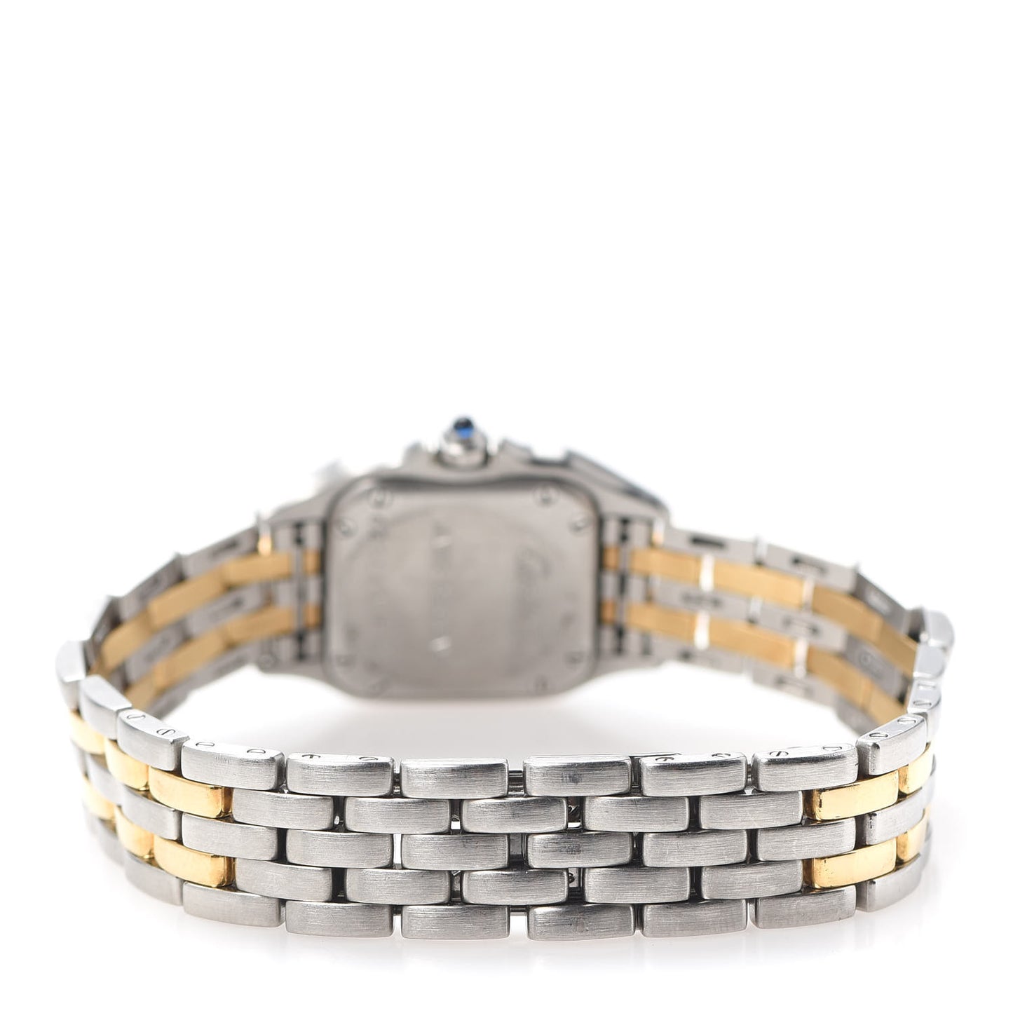 Stainless Steel 18K Yellow Gold 22mm Panthere Quartz Watch
