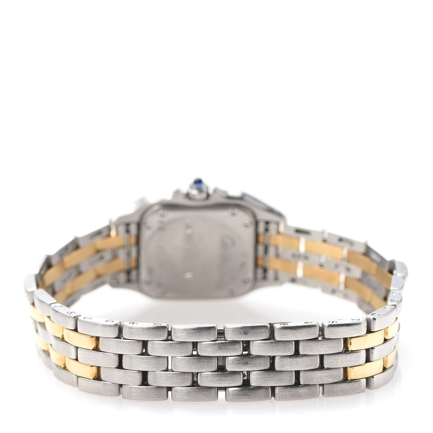 Cartier Stainless Steel 18K Yellow Gold 22mm Panthere Quartz Watch 3 of 6