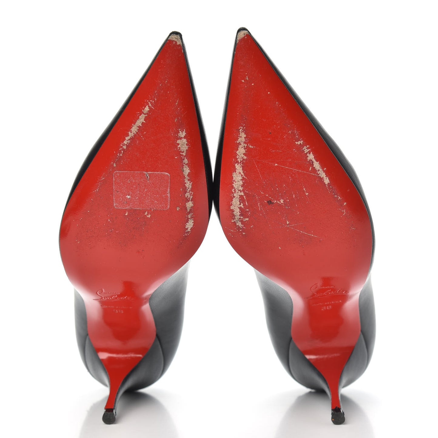 Nappa Shiny Pigalle 85 Pumps 38 Black