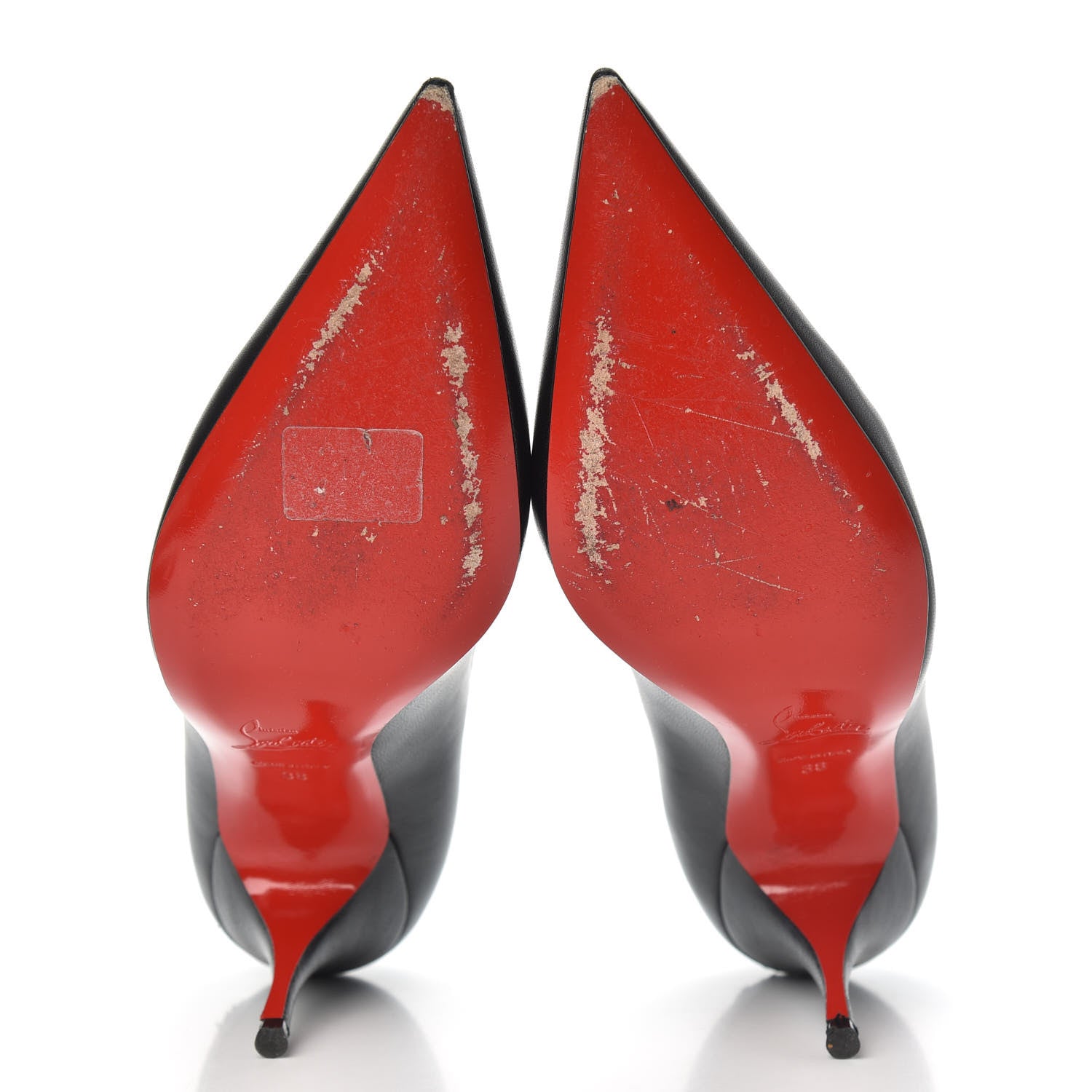 Christian Louboutin Nappa Shiny Pigalle 85 Pumps 38 Black 5 of 11