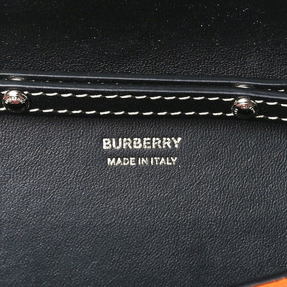 Burberry Smooth Calfskin Double Olympia Shoulder Bag Deep Orange 7 of 14