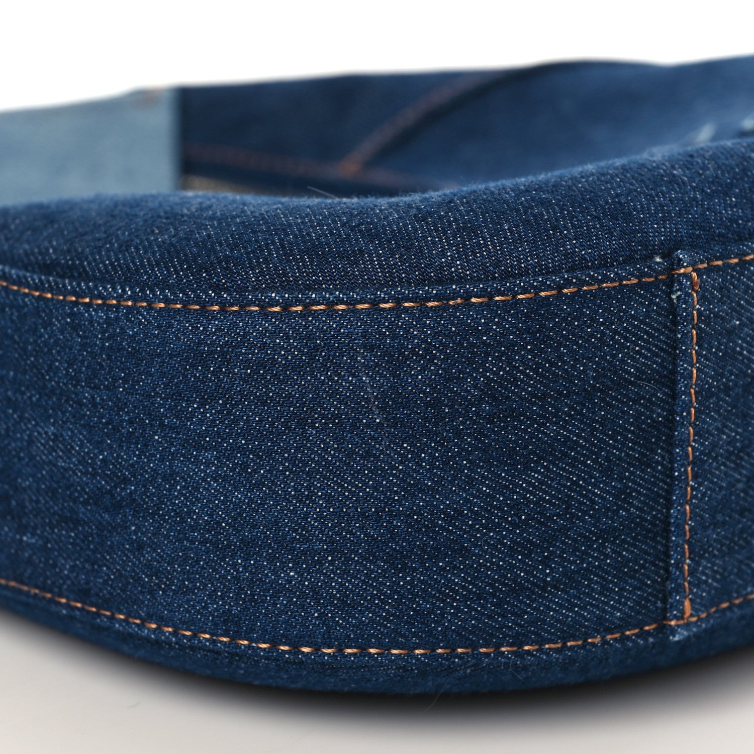 Stella McCartney Eco Alter Denim Logo Small Hobo Smoky Blue 7 of 8