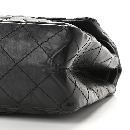 Chanel Aged Calfskin Quilted 2.55 Reissue 226 Flap Black 9 of 11