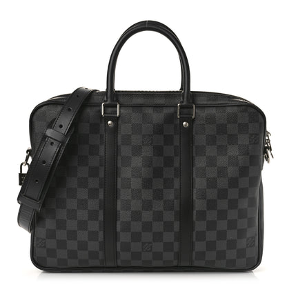 Louis Vuitton Damier Graphite Porte Documents Voyage PM 1 of 8