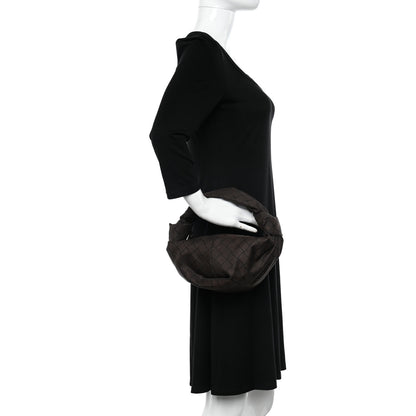 Bottega Veneta Jacquard Mini Double Knot Bag Fondant 2 of 9