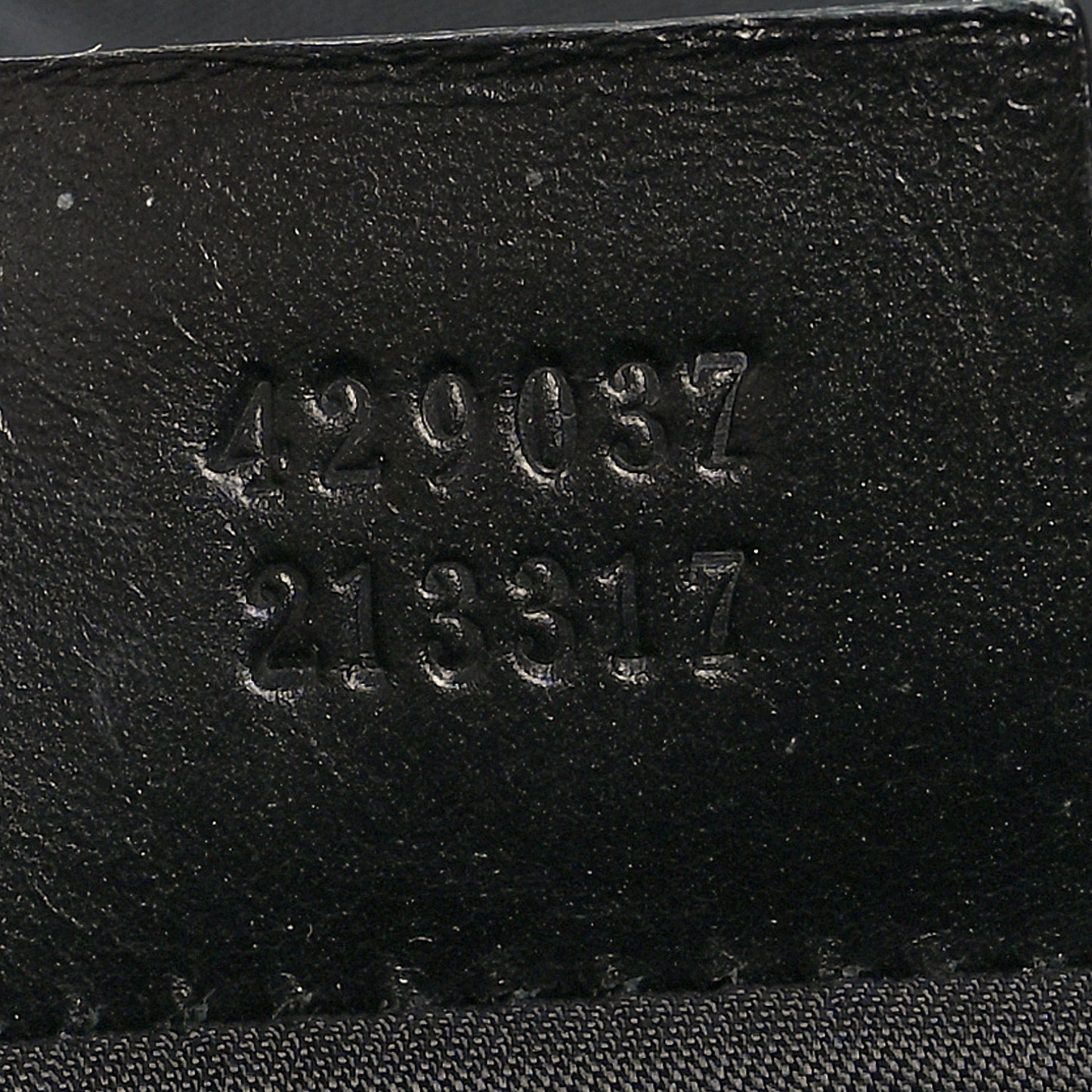 Techno Canvas Web L'Aveugle Par Amour Embroidered Double Buckle Backpack Black