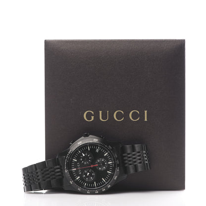 Gucci PVD Stainless Steel 44mm G-Timeless Chronograph Quartz Watch Blue 6 of 6