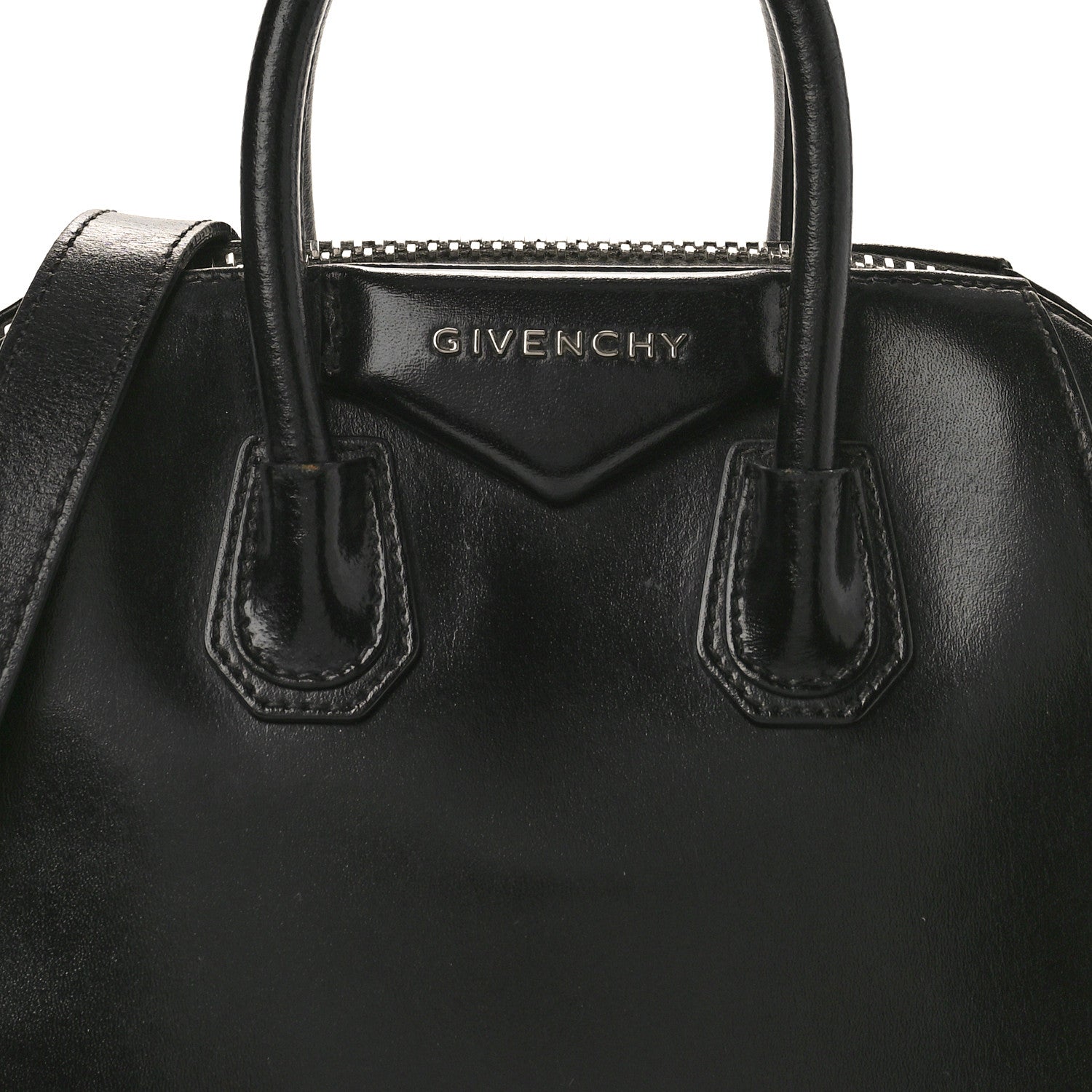 Givenchy Shiny Lord Calfskin Small Antigona Black 8 of 12