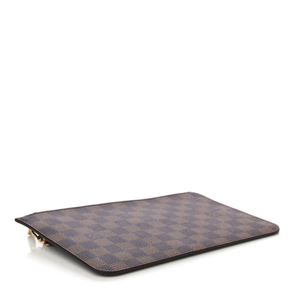 Louis Vuitton Damier Ebene Neverfull MM GM Pochette 4 of 10