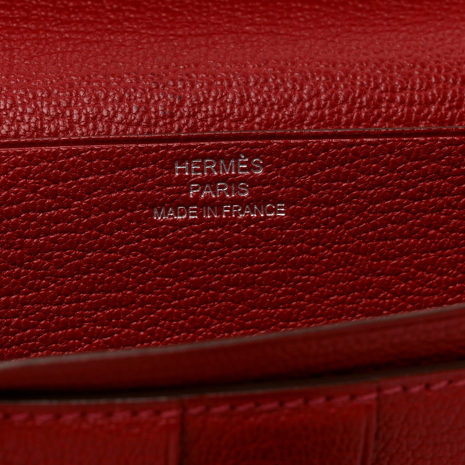 Hermes Chèvre Mysore Bi-Color Bearn Gusset Wallet Rose Lipstick Rouge Casaque 6 of 10