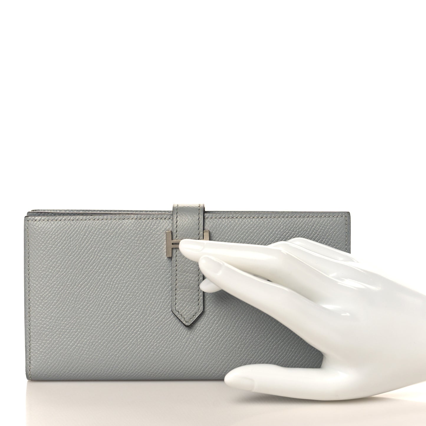 Epsom Bearn Gusset Wallet Gris Mouette