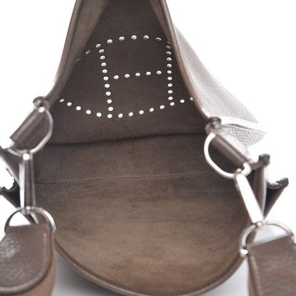 Hermes Taurillon Clemence Evelyne III PM Etoupe 5 of 18