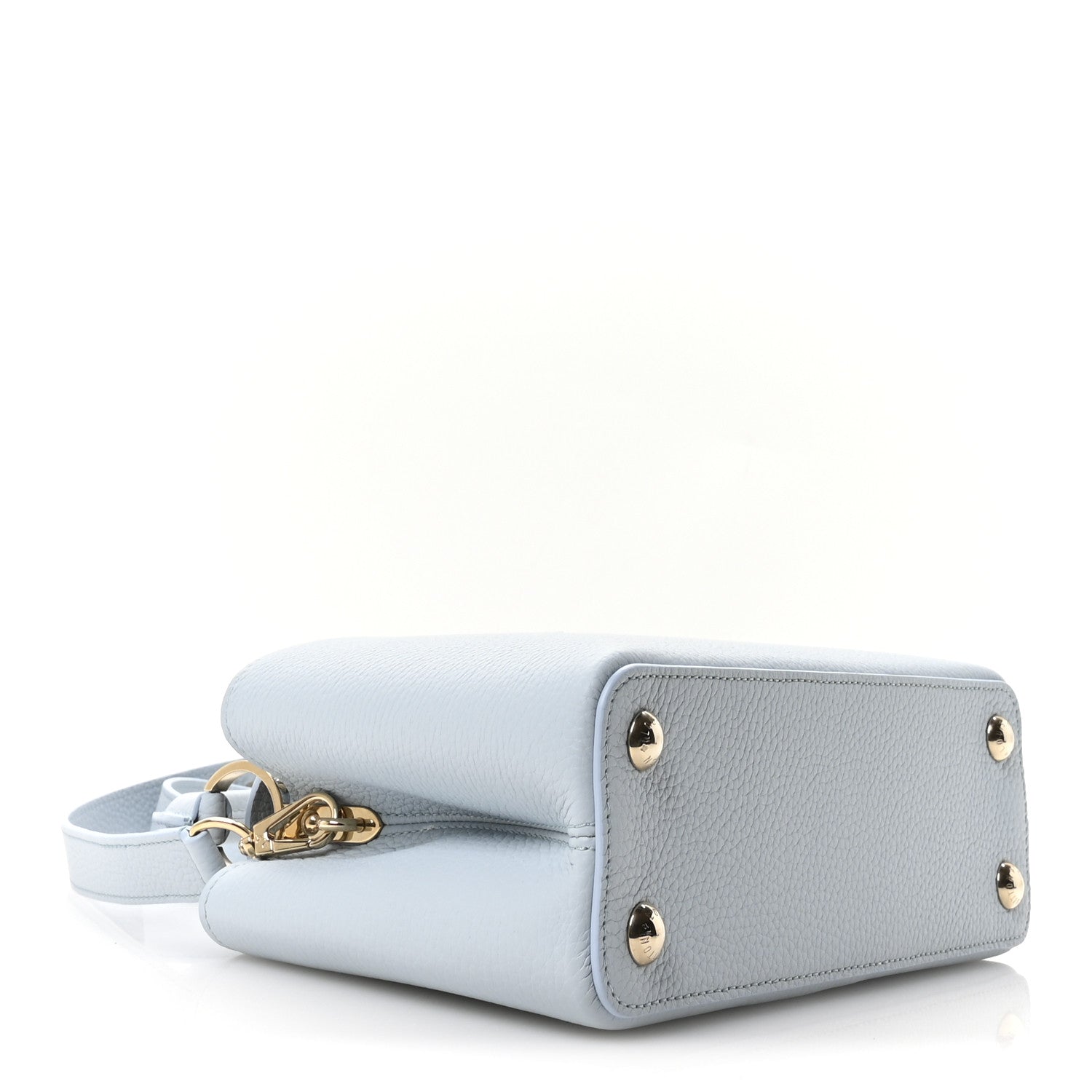 Louis Vuitton Taurillon Capucines BB Olympe Blue 4 of 10