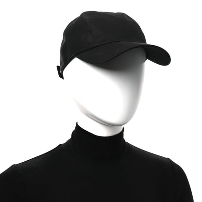 Hermes Cotton Miles H Circle Hat 60 Black 2 of 10