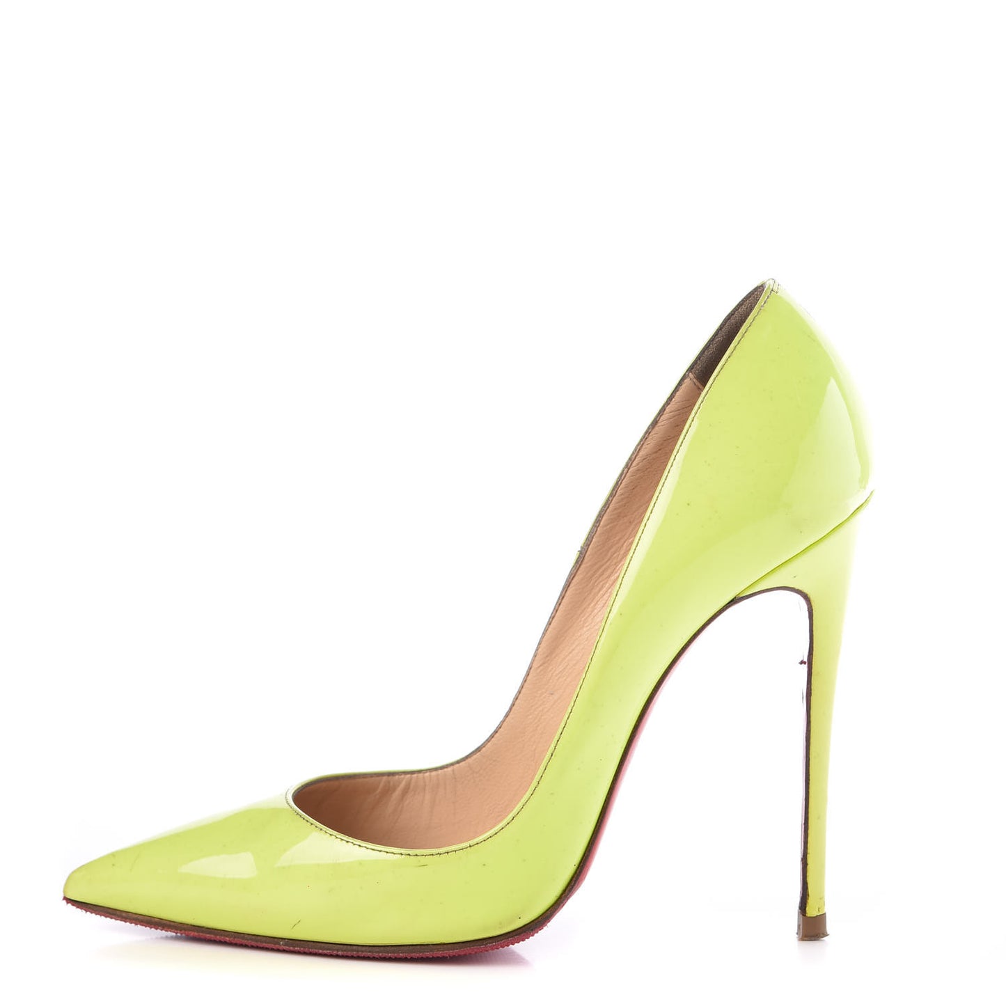 Patent So Kate 120 Pumps 38 Neon Yellow