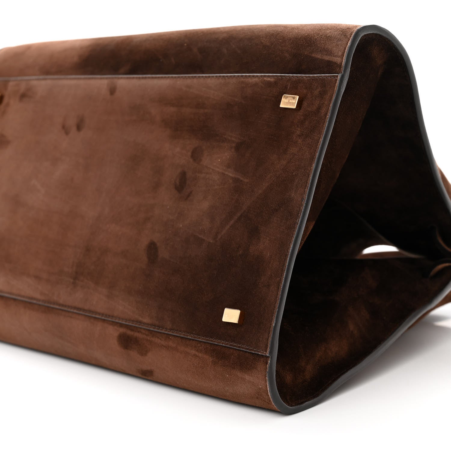 The Row Suede Soft Margaux 15 Mocha 9 of 9