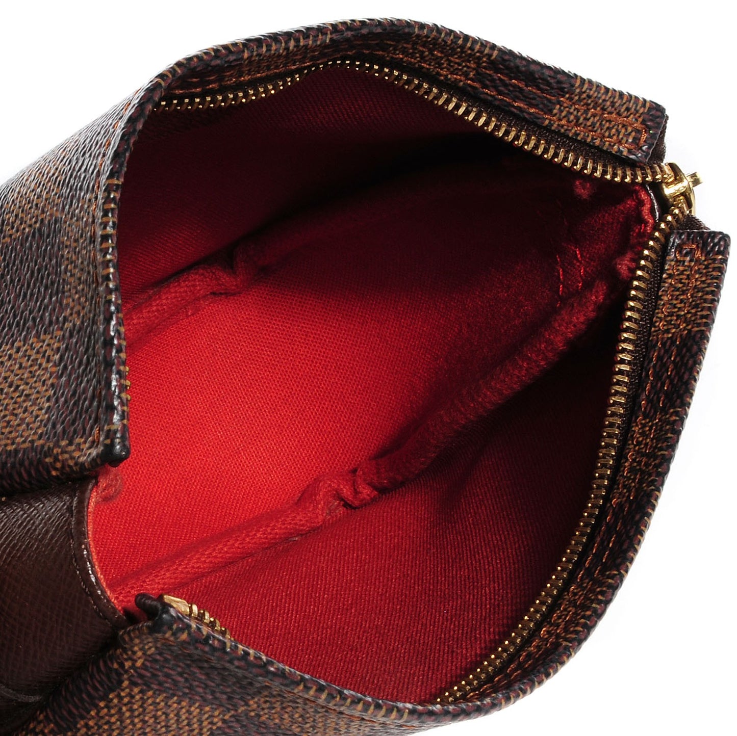 Damier Ebene Trousse Makeup Bag Pochette