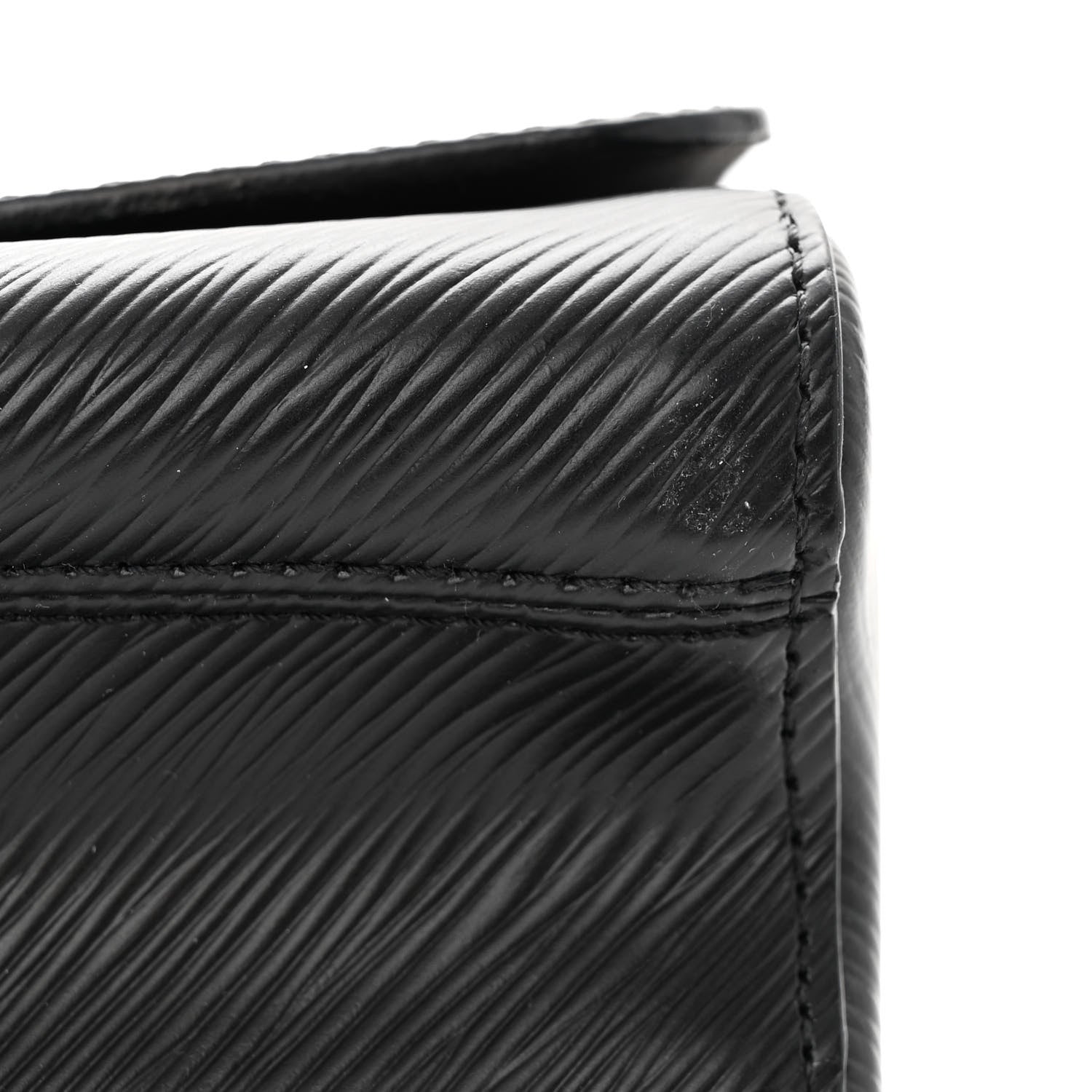 Louis Vuitton Epi Twist Shoulder Bag MM Black 11 of 11