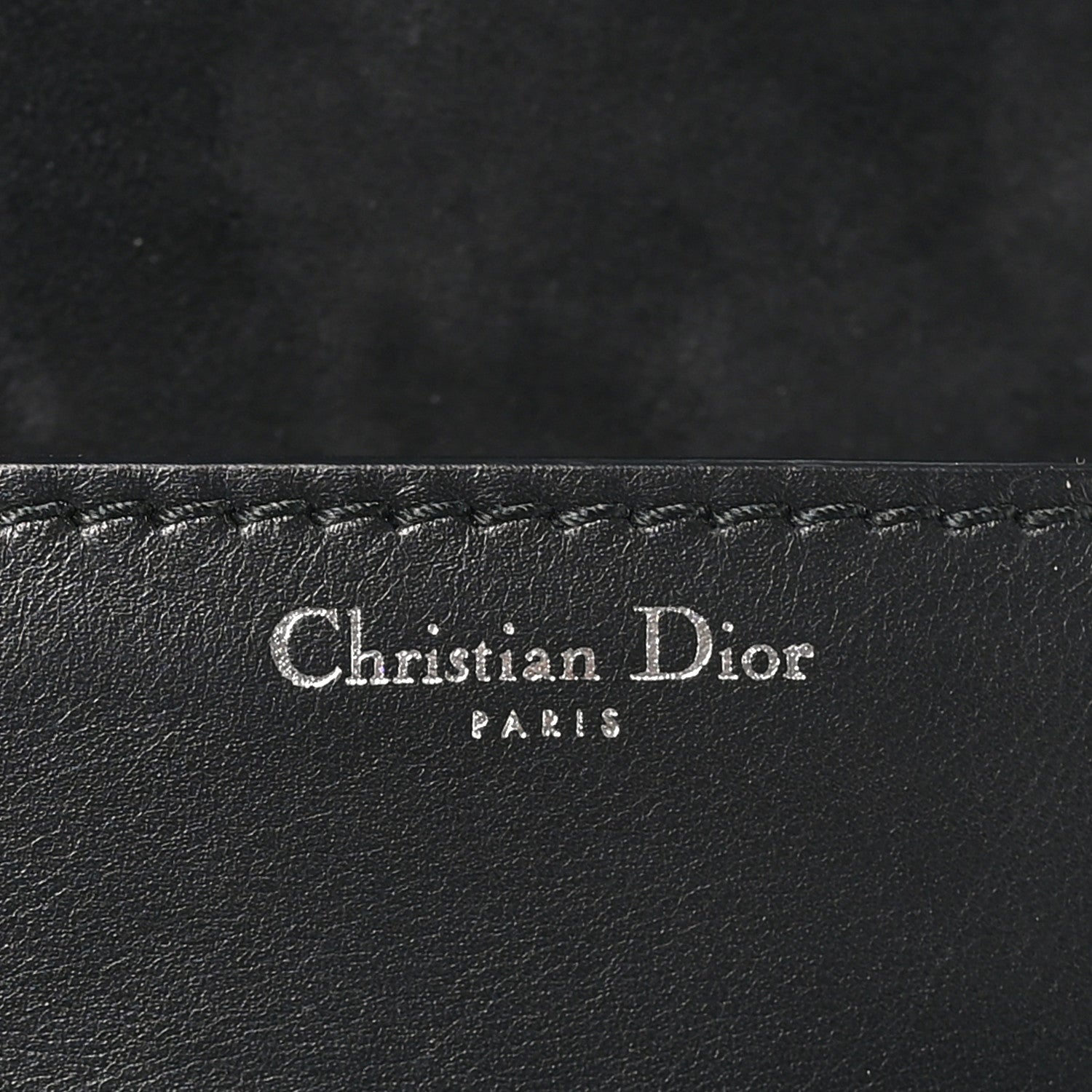 Christian Dior Smooth Calfskin Embroidered Mosaic of Mirrors Mini J'Adior Chain Flap Bag Black 6 of 9
