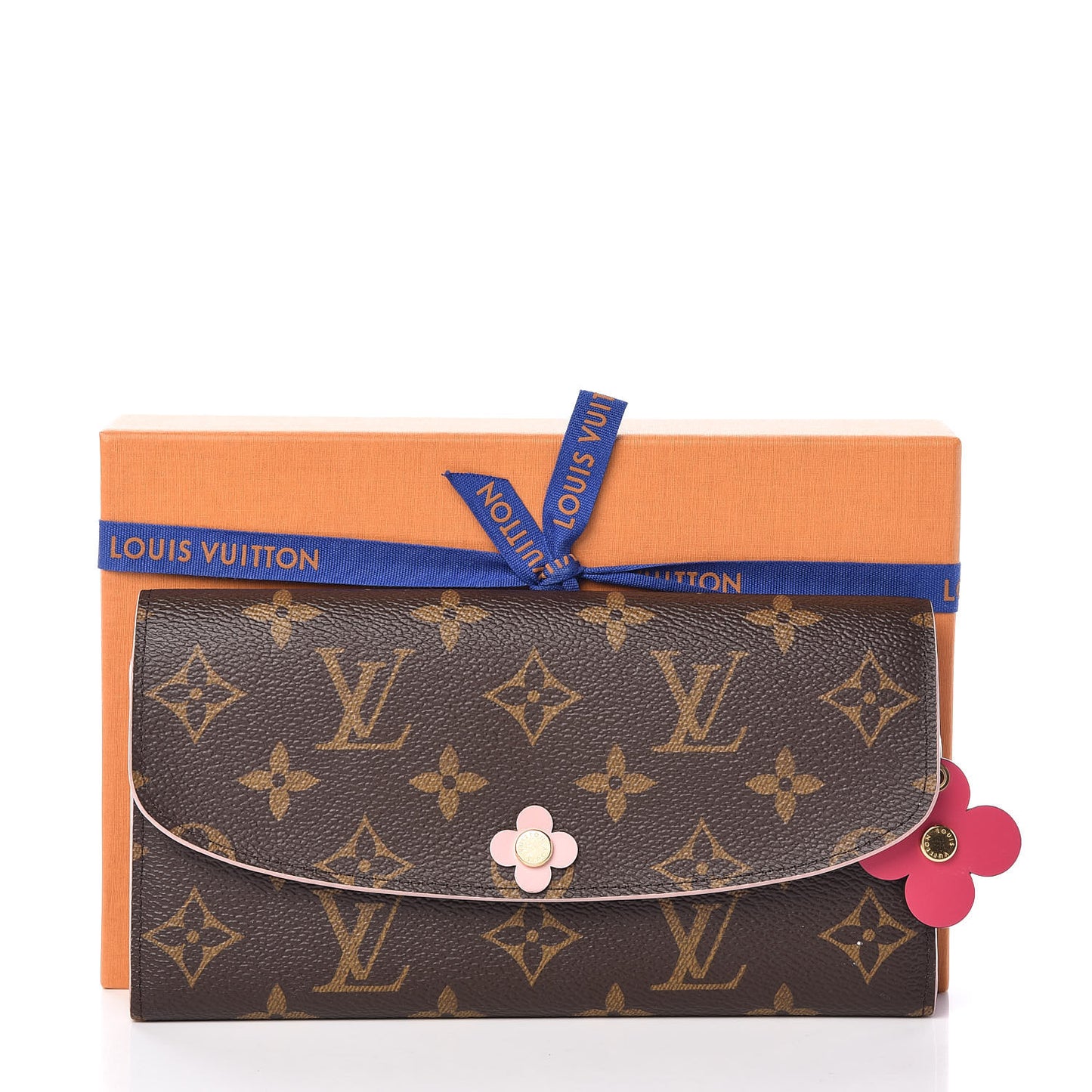 Monogram Bloom Flower Emilie Wallet