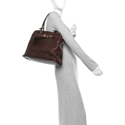 Miu Miu Nappa Aviator Medium Aventure Bag Radica 2 of 10