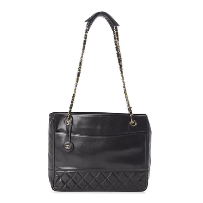 Chanel Lambskin Quilted Shoulder Bag Black 1 of 11