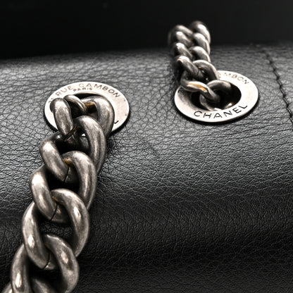 Chanel Grained Calfskin Archi Chic Flap Black 11 of 12
