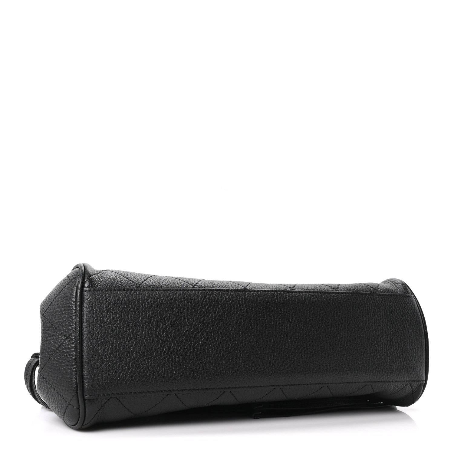 Chanel Grained Calfskin Stitched Urban Essentials Small Shopping Bag Black 4 of 11