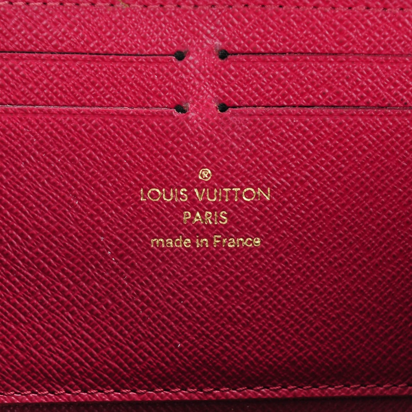Monogram Clemence Wallet Fuchsia