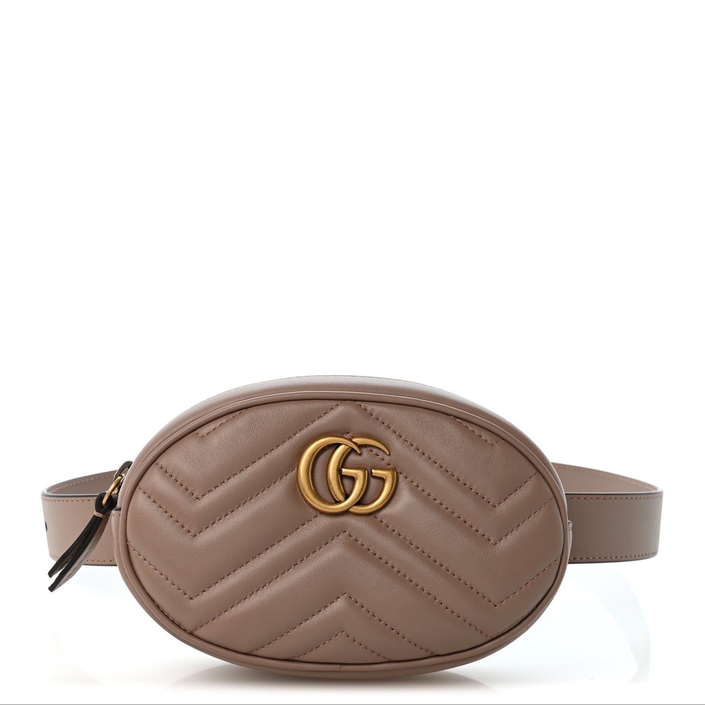 Calfskin Matelasse GG Marmont Belt Bag  85 34 Porcelain Rose