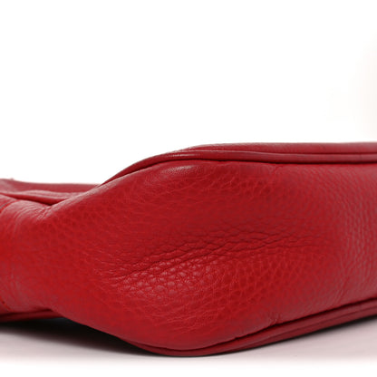 Gucci Pebbled Calfskin Small Soho Disco Bag Tabasco Red 10 of 10