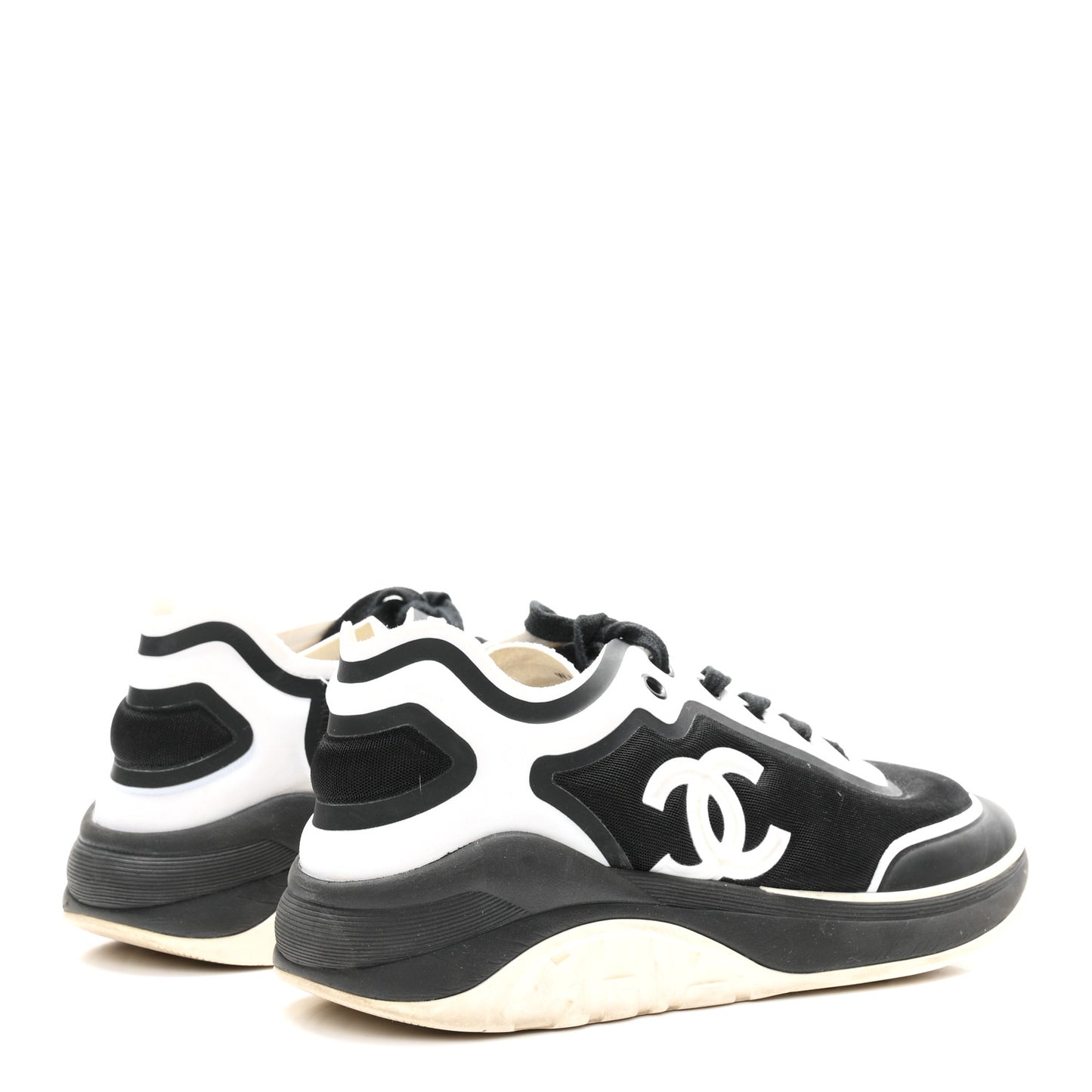 Lycra CC Sneakers 38.5 Black White