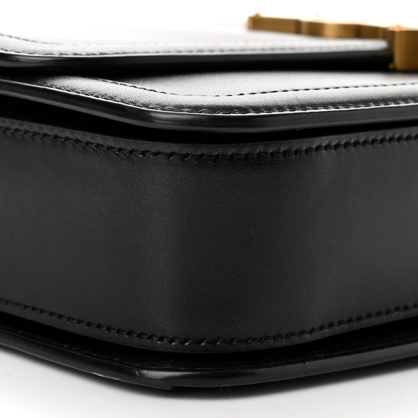 Box Calfskin Monogram Medium Solferino Satchel Black