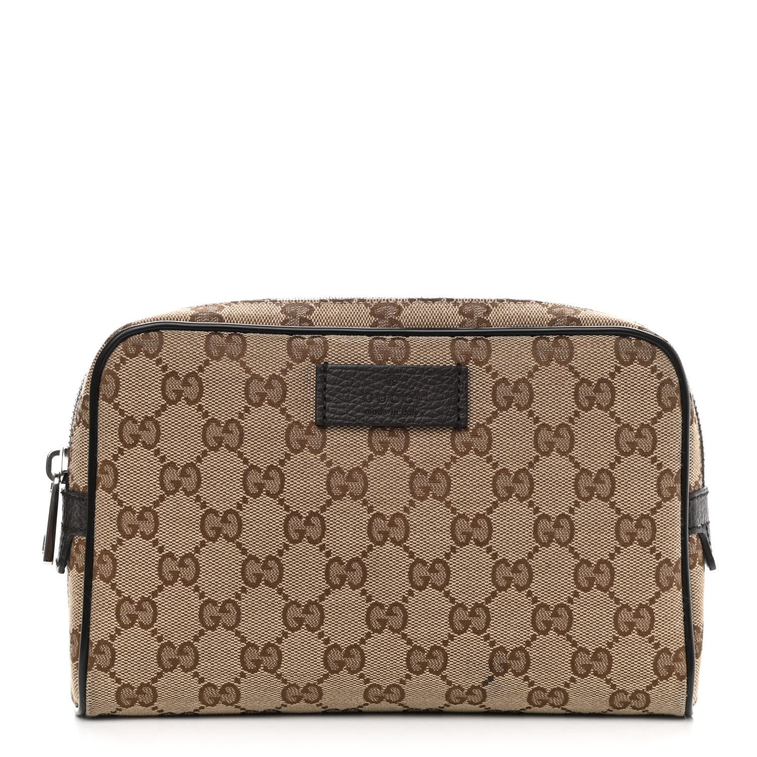 Gucci Monogram Belt Bag Dark Brown 1 of 9