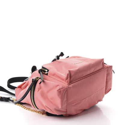 Burberry Nylon Medium Rucksack Backpack Bright Coral Pink 3 of 10