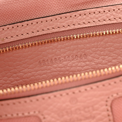 Gucci New Denim Dollar Calfskin Floral GG Monogram Medium Ophidia Shopping Tote Blue Tea Multicolor Powder Pink 7 of 13