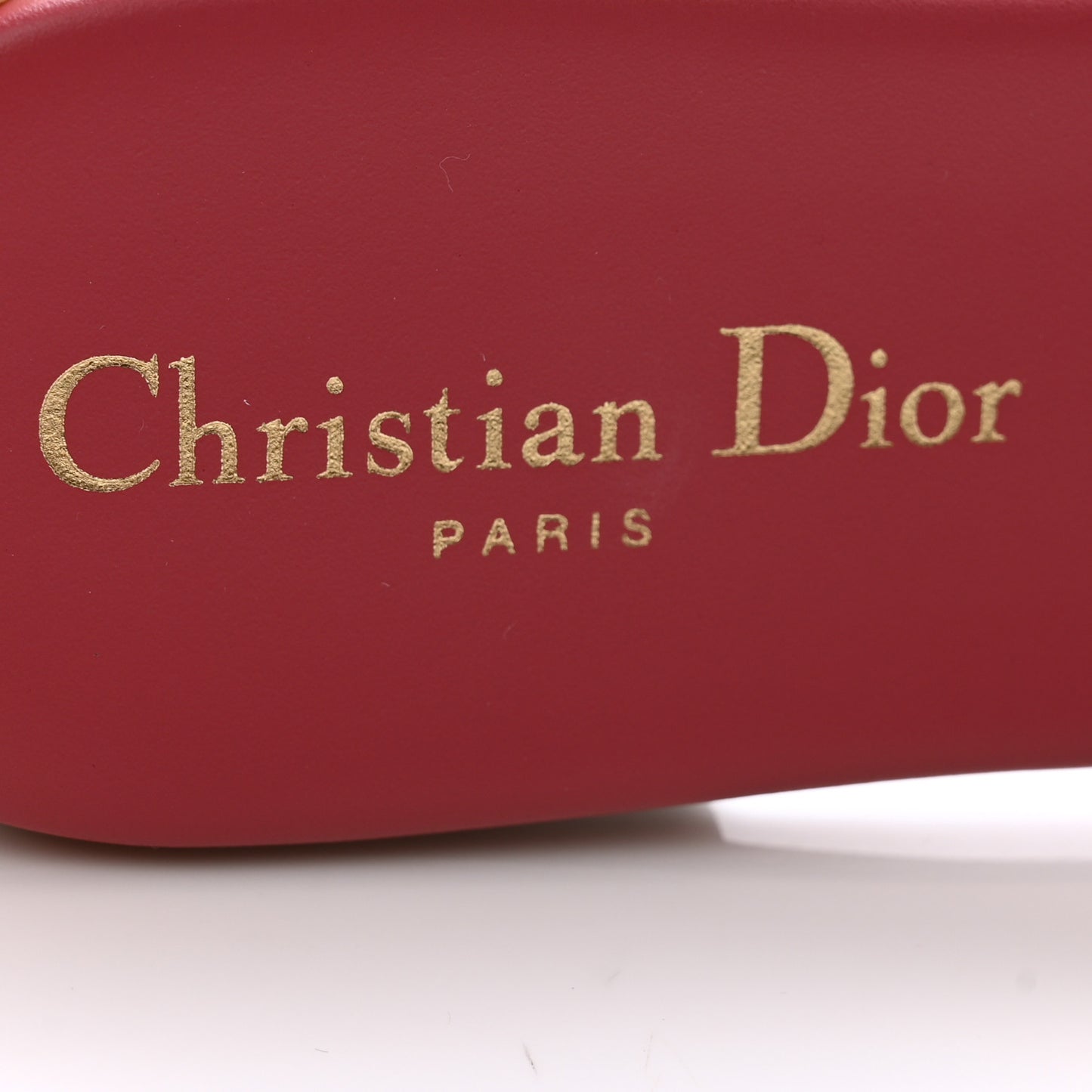 Calfskin D-Club Mule Sandal 38.5 Strawberry