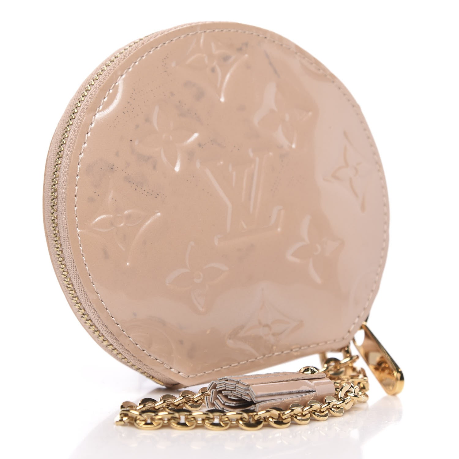 Louis Vuitton Vernis Animania Oiseau Songbird Coin Purse Rose Florentin 3 of 7