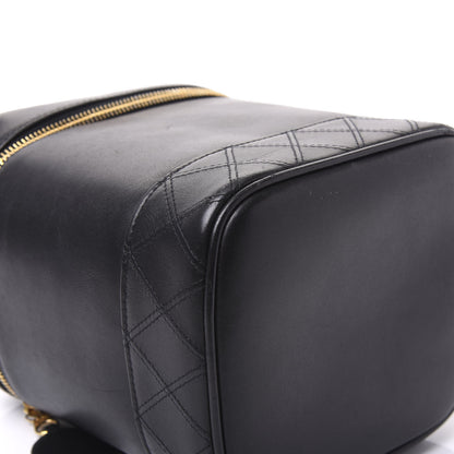 Chanel Lambskin Vanity Cosmetic Bag Black 9 of 12