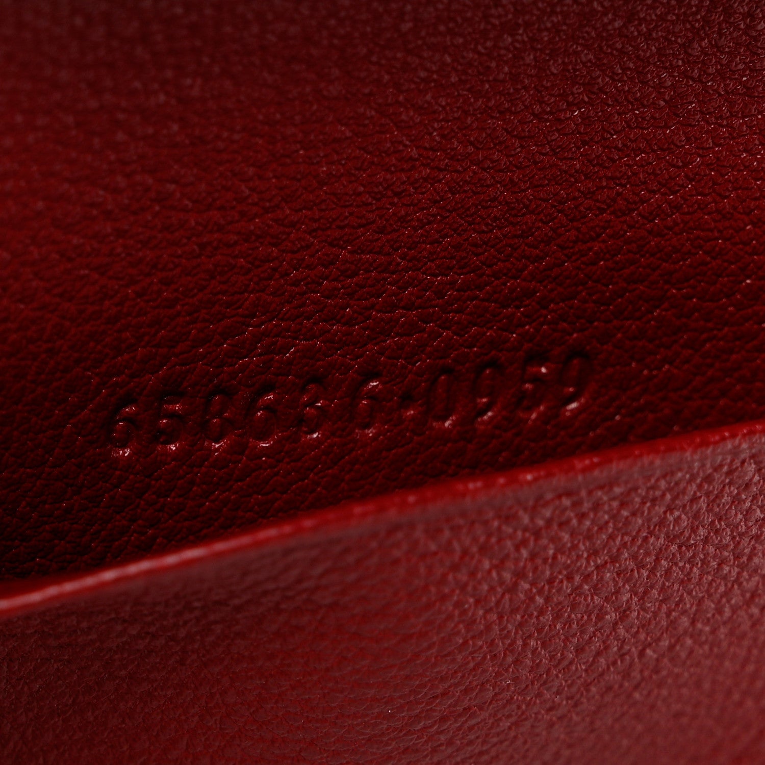 Gucci Wonka Grain Calfskin Diana 6 Key Holder Case Red 7 of 8
