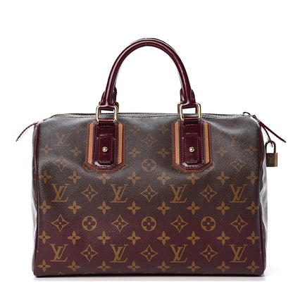 Louis Vuitton Monogram Mirage Speedy 30 Bordeaux 1 of 9