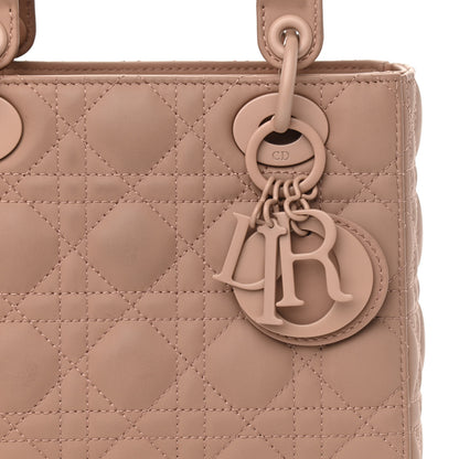 Christian Dior Ultra Matte Calfskin Cannage Small My ABCDior Lady Dior Beige 7 of 10
