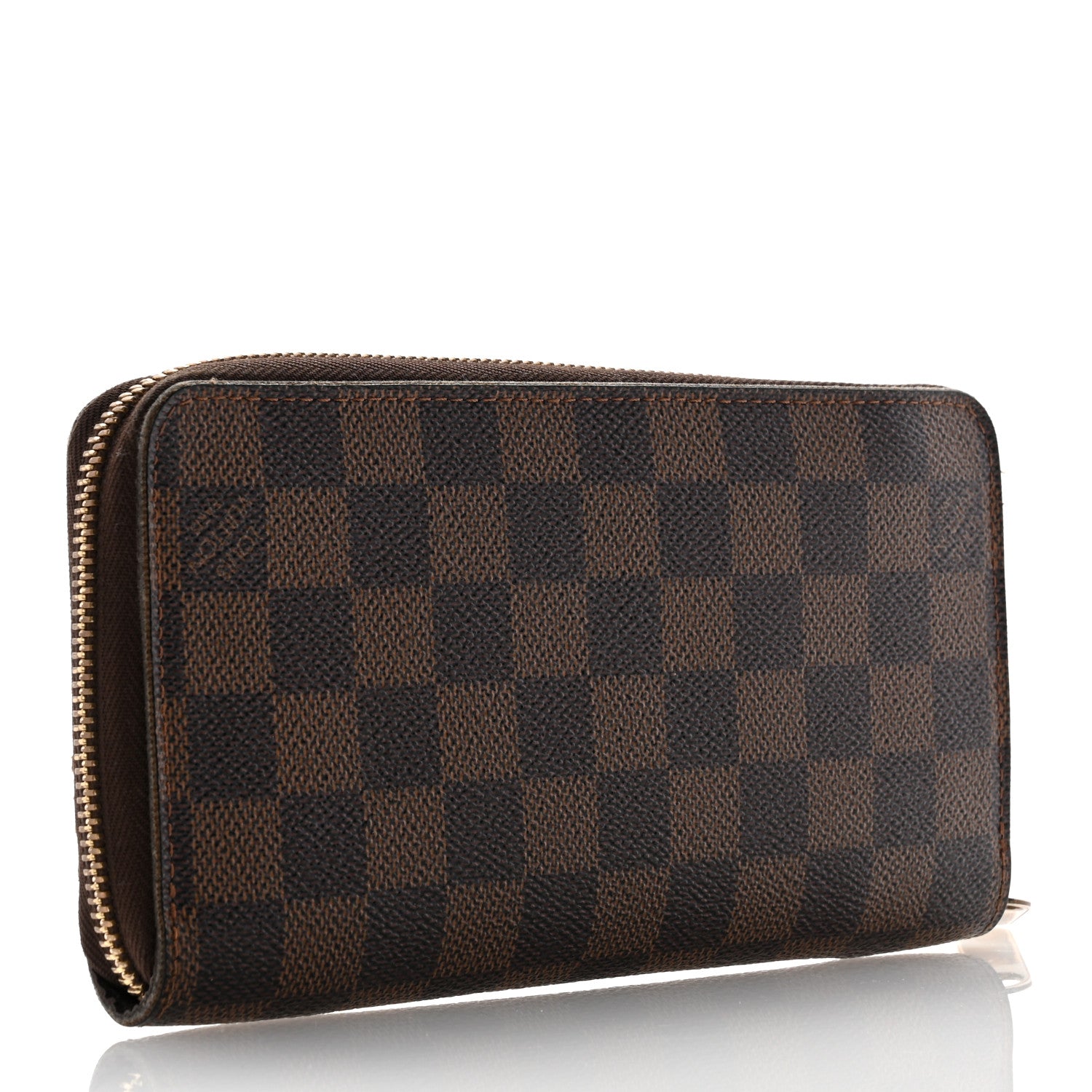 Louis Vuitton Damier Ebene Zippy Wallet 2 of 7
