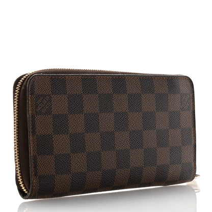 Louis Vuitton Damier Ebene Zippy Wallet 2 of 7
