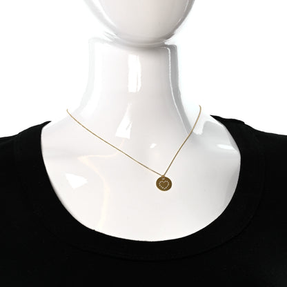 Roberto Coin 18K Yellow Gold Diamond Tiny Treasures Heart Medallion Pendant Necklace 3 of 6