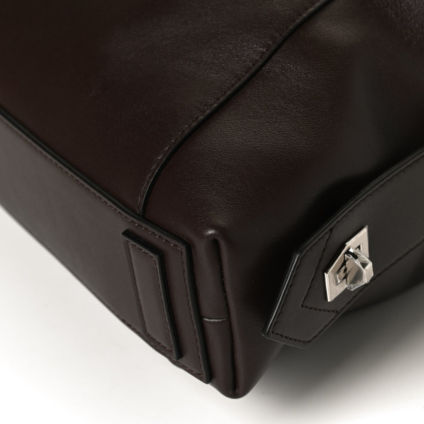 Calfskin Small Soft Antigona Chocolate