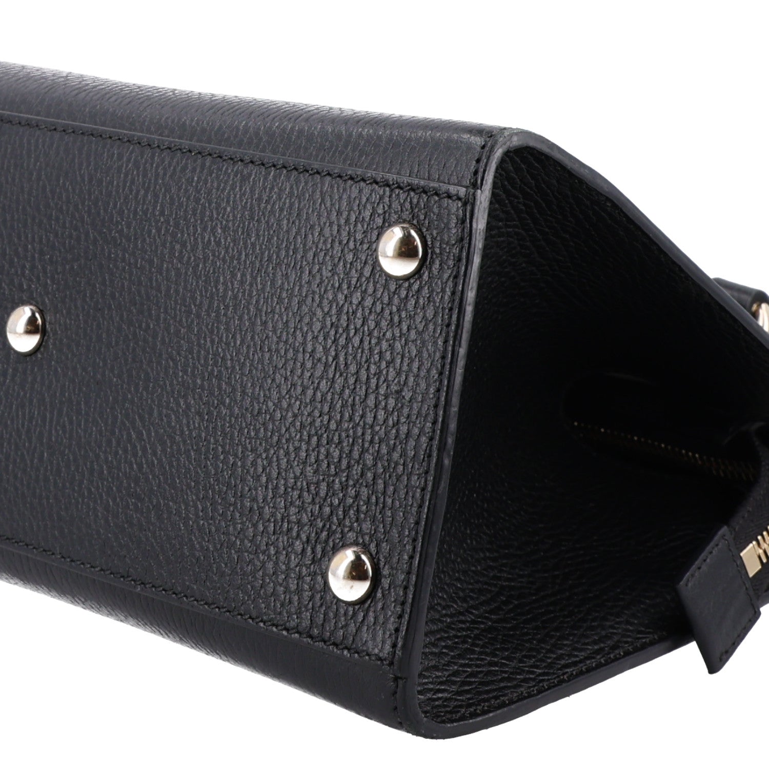 Gucci Pebbled Calfskin Medium Soho Top Handle Satchel Black 10 of 10