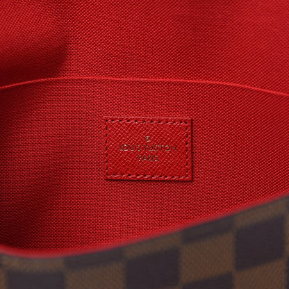 Louis Vuitton Damier Ebene Pochette Felicie Chain Wallet 7 of 11
