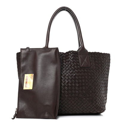 Bottega Veneta Nappa Intrecciato Mini Cabat Ebano 1 of 20