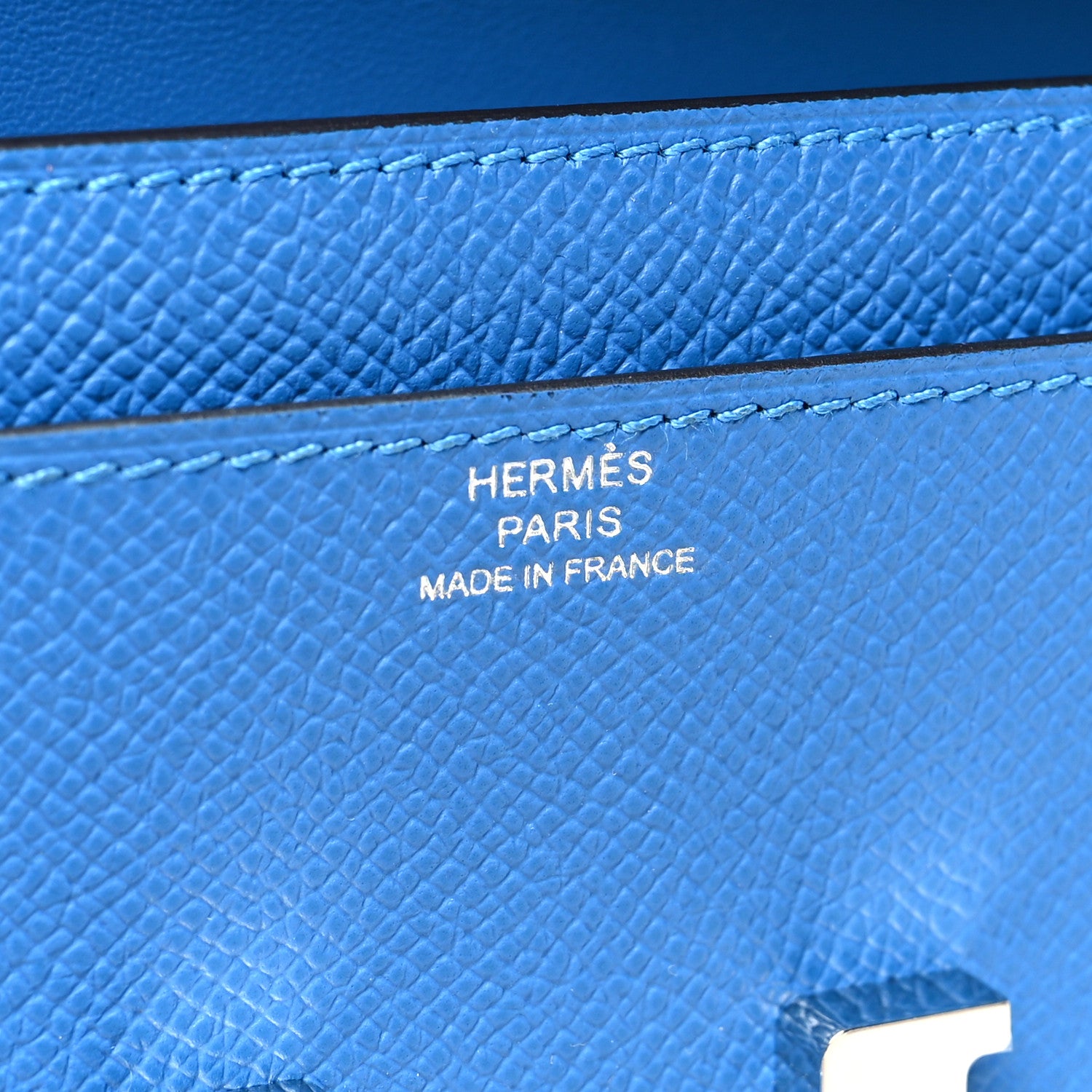 Hermes Epsom Constance Long To Go Wallet Mykonos 6 of 10